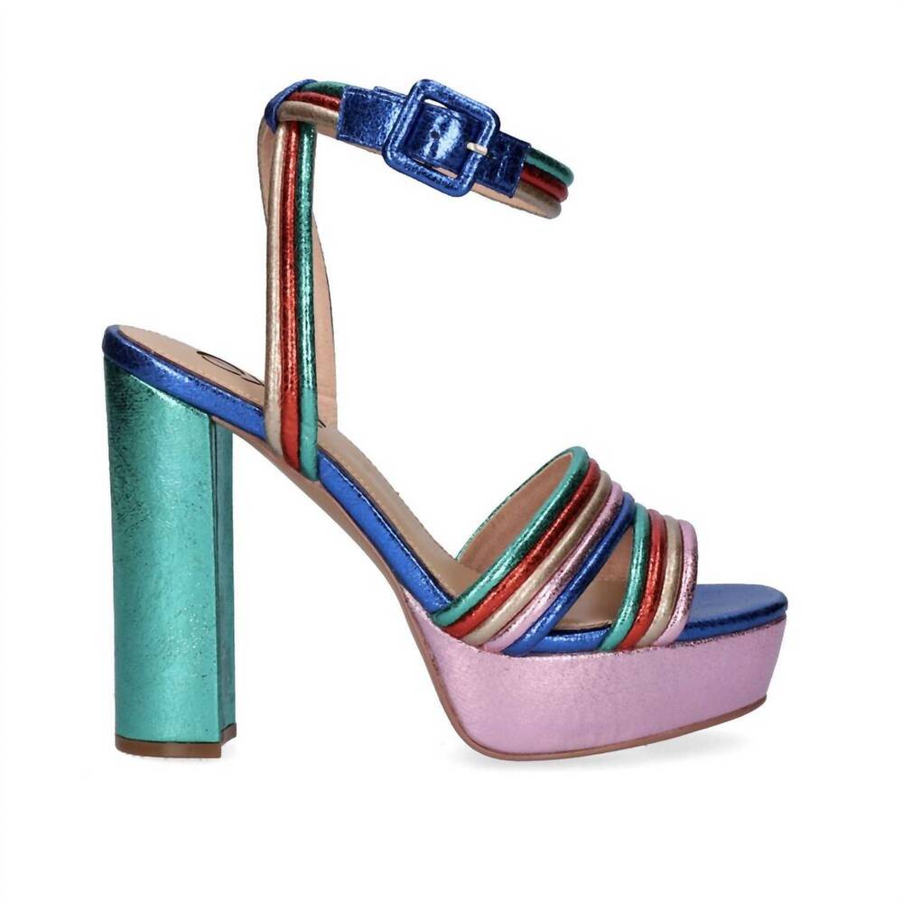 NEW EXE women's ophelia high heel sandal in multicolor